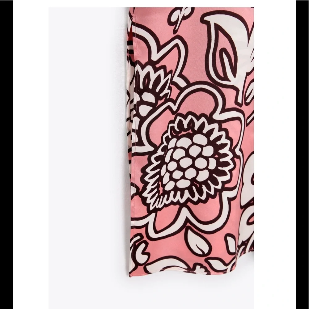 ZARA NWT PRINTED FLORAL DRESS 🍒_8